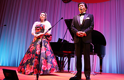 Tenor Debut at the Imperial Hotel Osaka